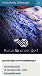 Mobile Screenshot of kulturkreisvillmergen.ch